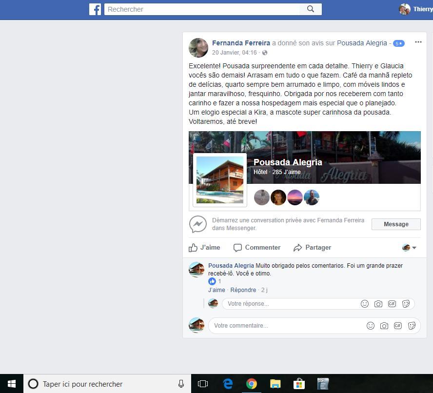 סנטה קרוז קברליה Pousada Alegria מראה חיצוני תמונה